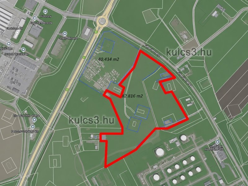 Algyő Ipartelep a 47-es út közelében, 82816 nm - 0 m2 - 